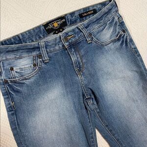 Luck brand lola boot cut denim jeans